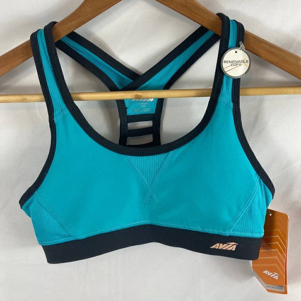 NWT Avia Solid Matrix Sports Bra  XS